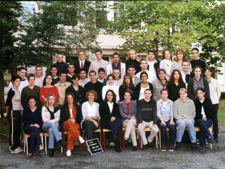 Photo de classe 1 bts hotellerie de 1999, LYCEE LE PARACLET - Copains d ...
