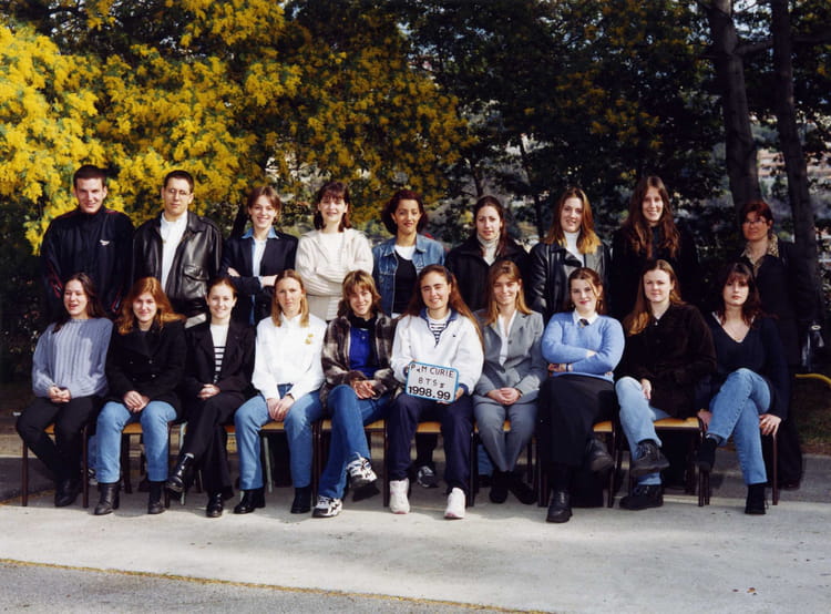 Photo de classe BTS 2 de 1998, Lycée Pierre Et Marie Curie - Copains d ...