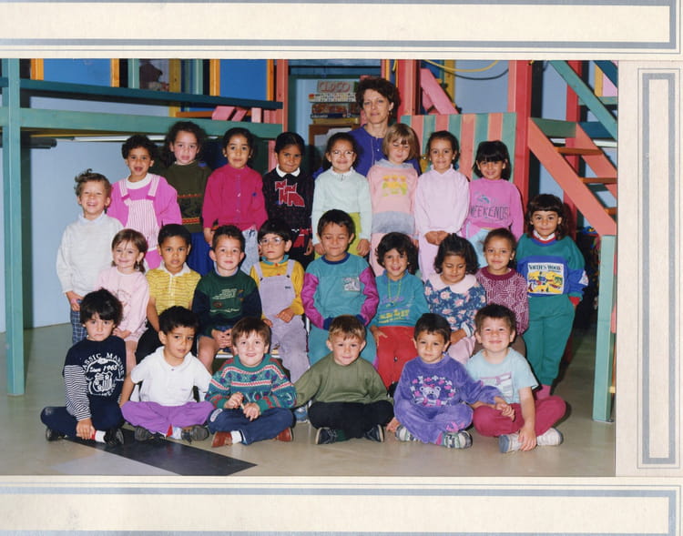 Photo de classe Maternelle de 1991, Ecole Louise Michel - Copains d'avant