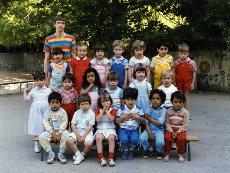 Photo de classe MS Maternelle de 1984, ECOLE LES Copains