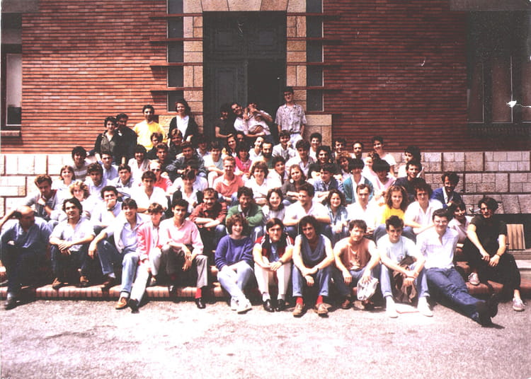 Photo de classe 2nde année ENSAT de 1988, Ecole Nationale Superieure D