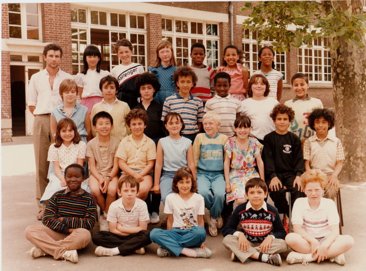 Photo de classe CM1 1985-1986 de 1986, Ecole Jean-baptiste Clément