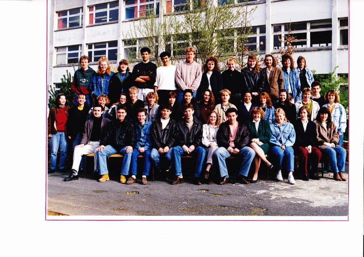 Photo de classe BTS COMPTA GESTION - Année 1991-1992 de 1991, Lycée ...