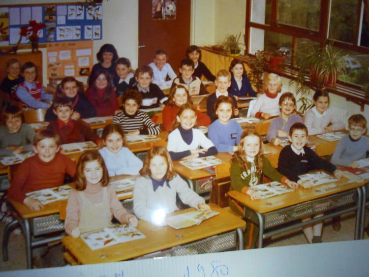 Photo de classe CM1 de 1980, Ecole Bois Saint Denis (Chantilly