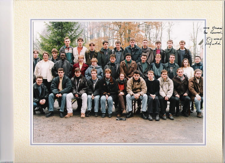 Photo de classe TV1 de 1996, Ecole D'agriculture Saintemaure Copains