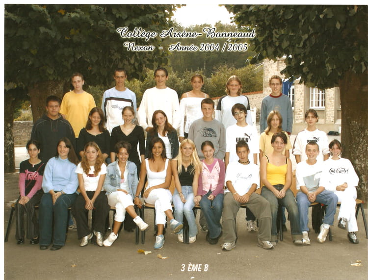 Photo de classe 3ème de 2004, Collège Arsène Bonneaud Copains d'avant