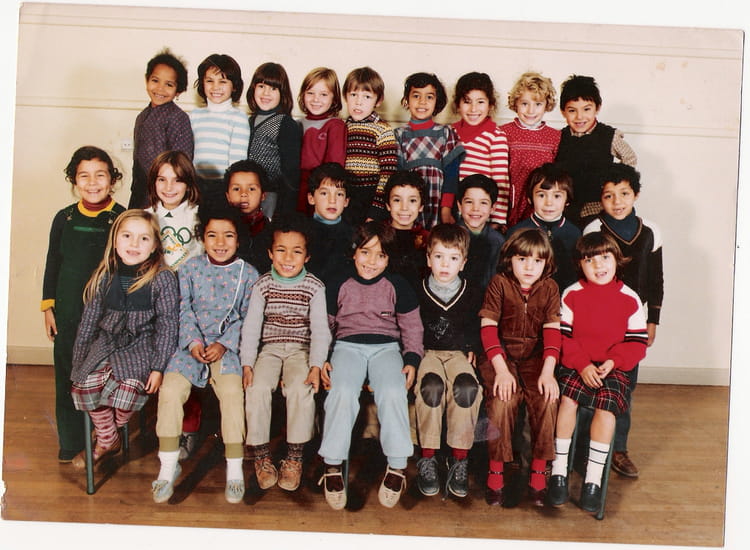 Photo de classe André Lassagne de 1984, école André Lassagne Copains
