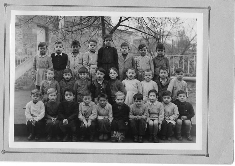 Photo de classe CP de 1953, DAMIEN ALLARD Copains d'avant