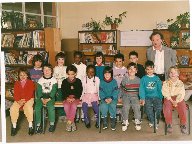Photo de classe CP de 1989, ECOLE LES Copains d'avant