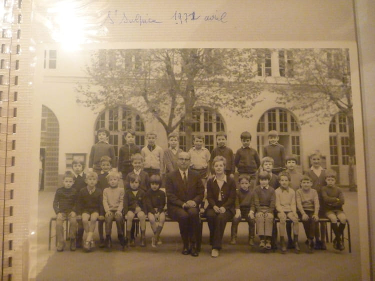 Photo de classe Lycée privée saint sulpice 1972 de 1972, Lycée Privé