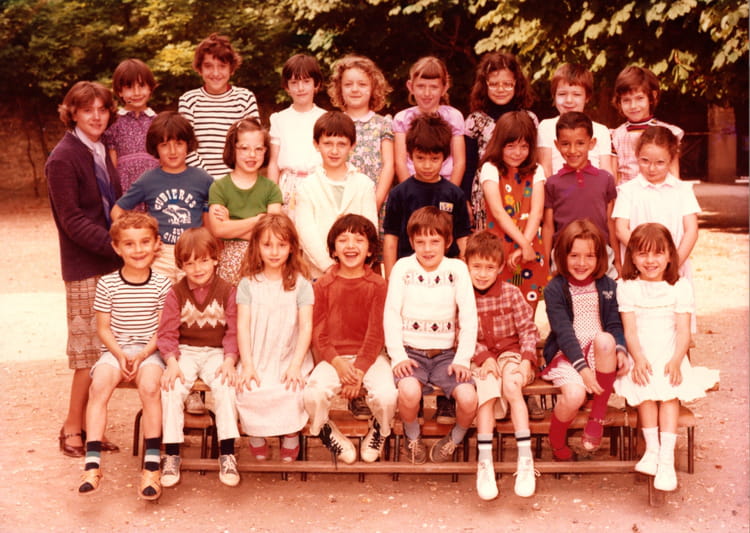 Photo de classe CP 1980-1981 de 1981, ECOLE SAINTE MARIE - Copains d'avant