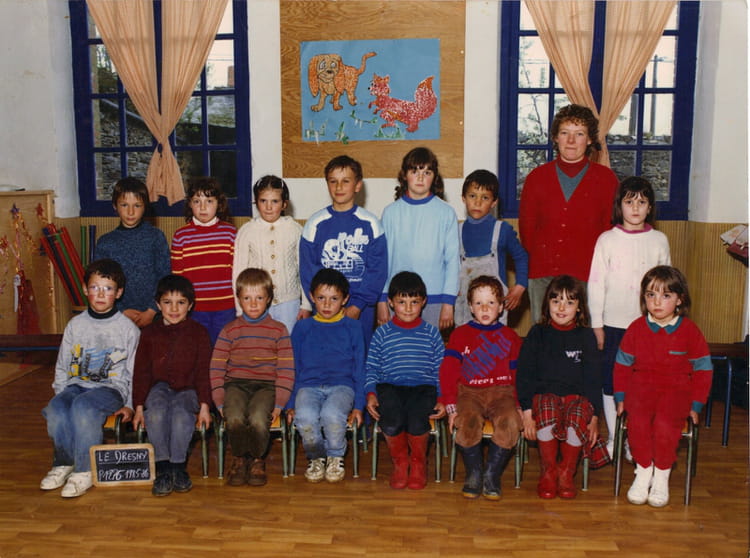 Photo de classe Cm1 de 1985, SAINTE MARIE - Copains d'avant