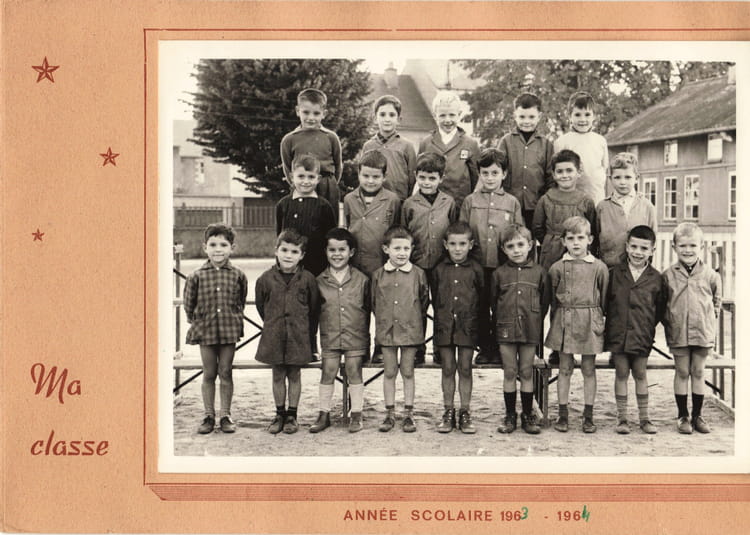 Photo de classe CE1 OU CE2 watigny de 1963, ECOLE GUSTAVE ROCH ...