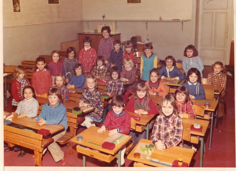 Photo de classe Ecole mixte du centre de 1973, école Mixte Du Centre ...