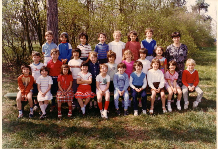Photo de classe CP 1983/1984 de 1983, ECOLE PRIMAIRE - Copains d'avant