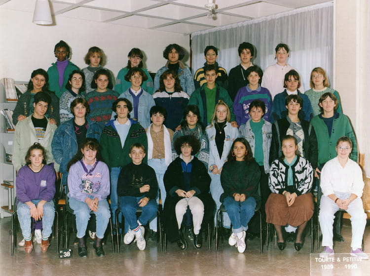 Photo de classe CAP ETC de 1989, LP GASTON BACHELARD - Copains d'avant