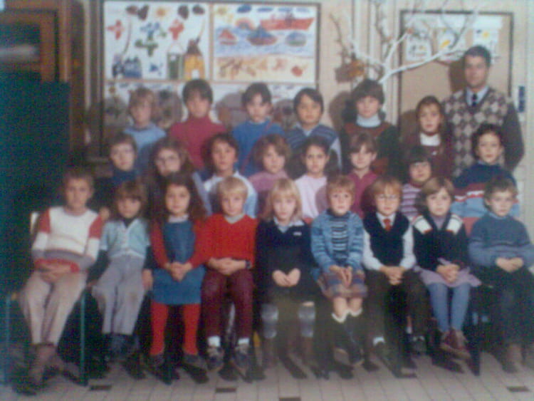 Photo de classe Cp de 1983, Ecole Alphonse De Lamartine (Saint Venant