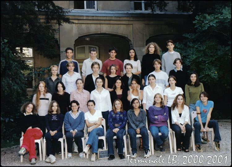 Photo de classe Terminale LB de 2000, Lycée Henri Poincaré Copains d