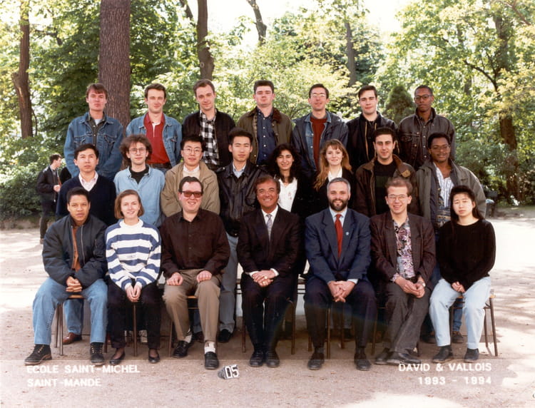 Photo de classe BTS informatique de 1994, Saint Michel De St Mandé ...