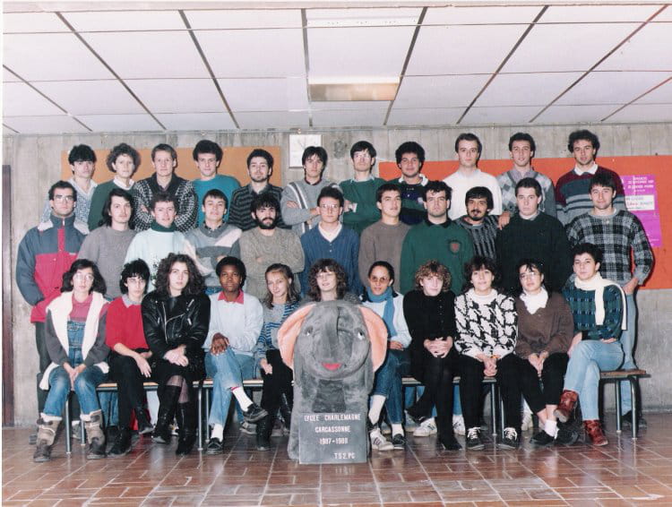Photo de classe BTS PC 1987/1988 de 1987, Legta Charlemagne - Copains d ...