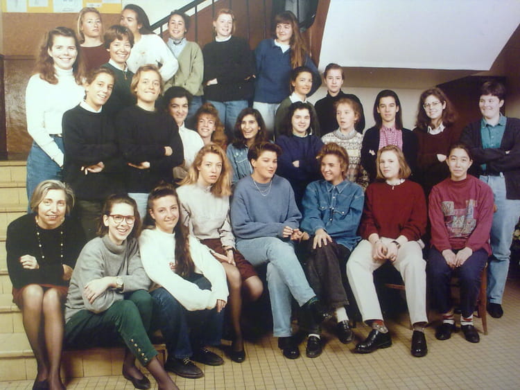 Photo de classe Classe de 2nde 3, 1990 de 1990, Lycée Privé Sainte