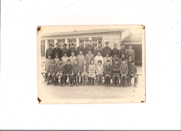Photo de classe St sever de saintonge de 1959, Ecole De