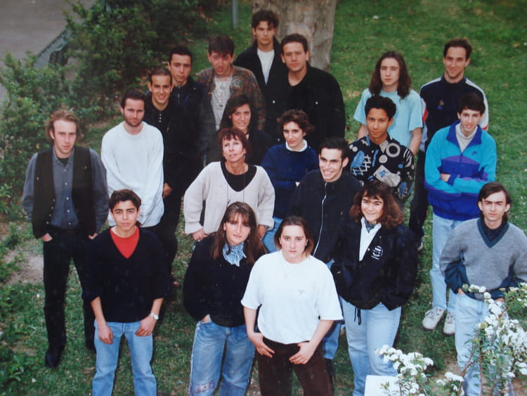 Photo de classe BEP CONSTRUCTION ET TOPOGRAPHIE de 1991, Lycée