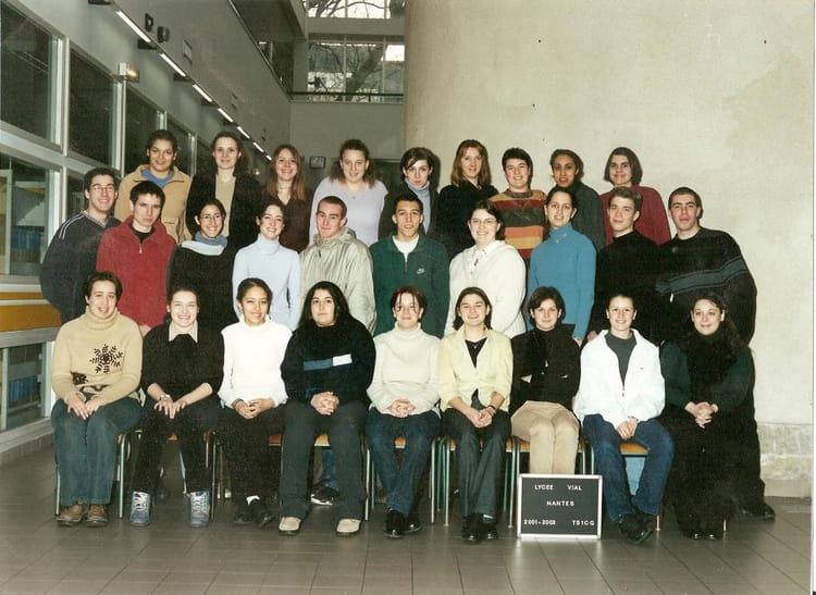 Photo de classe Bts Compta Gestion premiere année de 2001, Lycee Vial ...