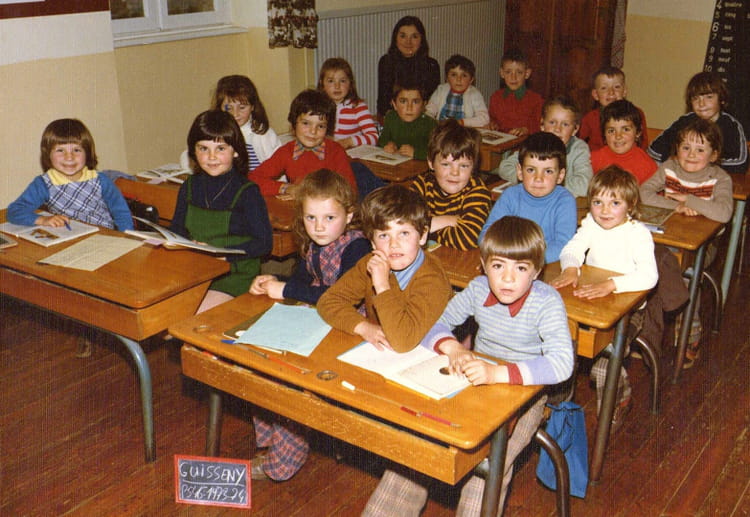 Photo de classe CP de 1973, Ecole Sainte Jeanne D'arc (Guisseny