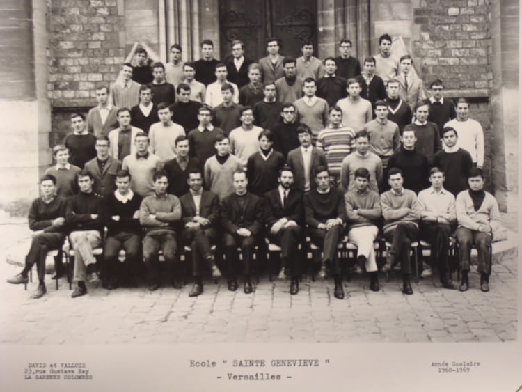 Photo de classe Spé de 1968, Ecole Saintegenevieve (Prepa) Copains d