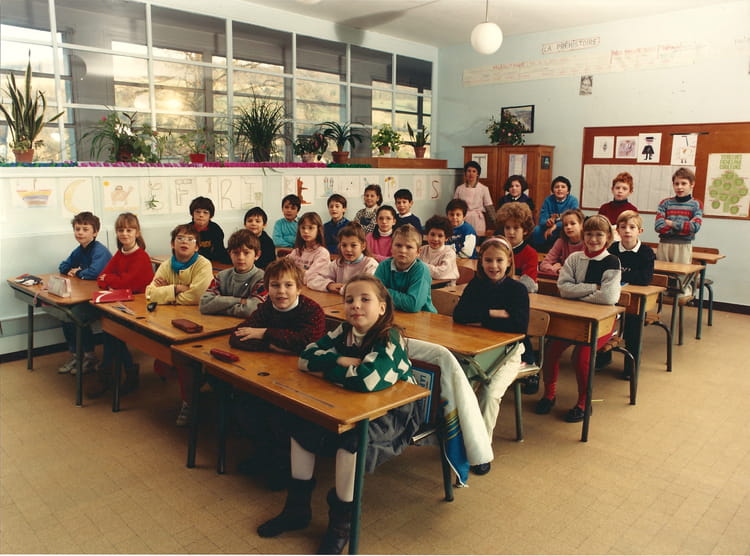 Photo de classe CM1 de 1987, Ecole Marcel Lefevre (Les Andelys