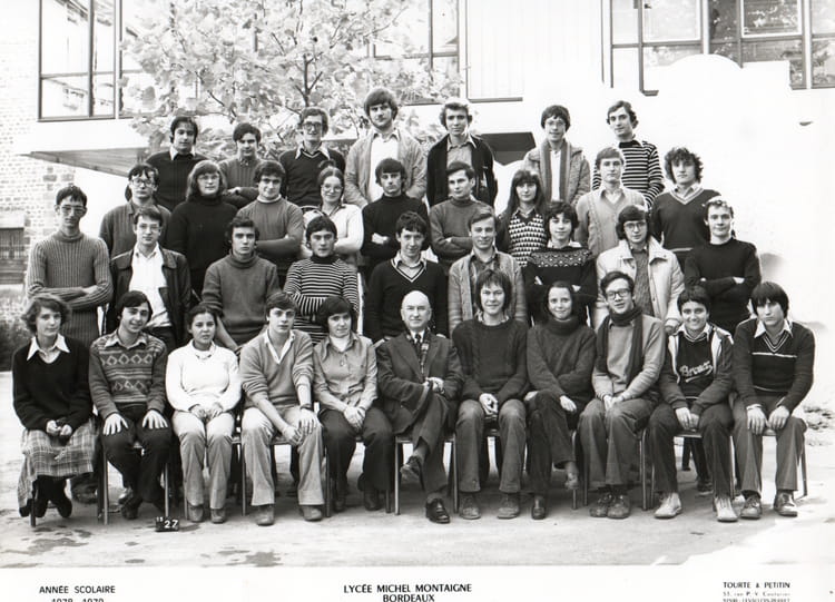 Photo de classe Math Sup 1978-1979 de 1978, Lycée Michel Montaigne ...