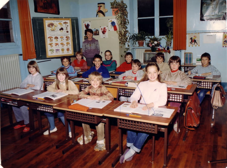 Photo de classe Primaire semoutiers de 1984, Ecole Montsaon (Semoutiers