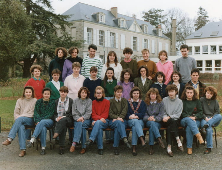 Photo de classe 1ère année BTS de 1990, LA PROVIDENCE - Copains d'avant