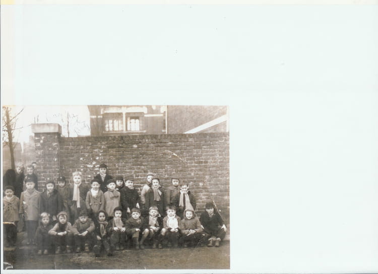 Photo de classe Cours preparatoire de 1957, EMILE BASLY Copains d'avant