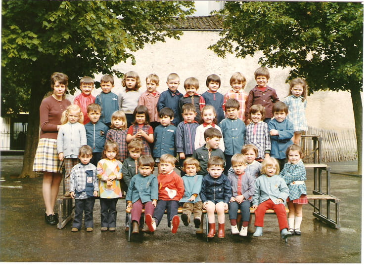 Photo de classe Maternelle de 1971, Collège Jean Auguste Senèze