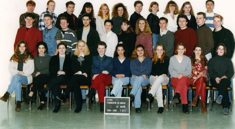 Photo de classe Terminale stt ac de 1994, Lycée Françoise De Grâce ...