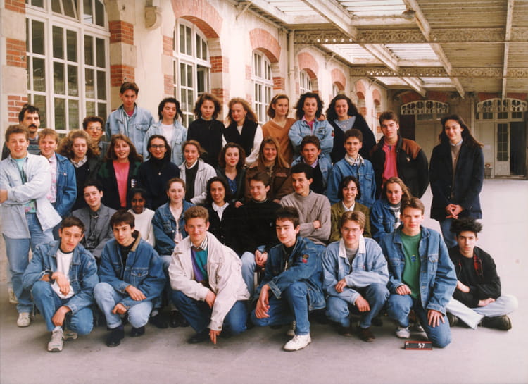 Photo de classe Seconde 10 Pierre Bayen 1991 de 1991, Lycée P. Bayen ...
