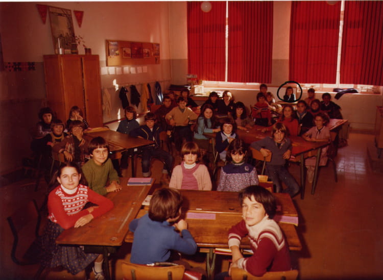 Photo de classe Cm2 de 1981, Ecole Le Pradet (Saint Hippolyte Du Fort