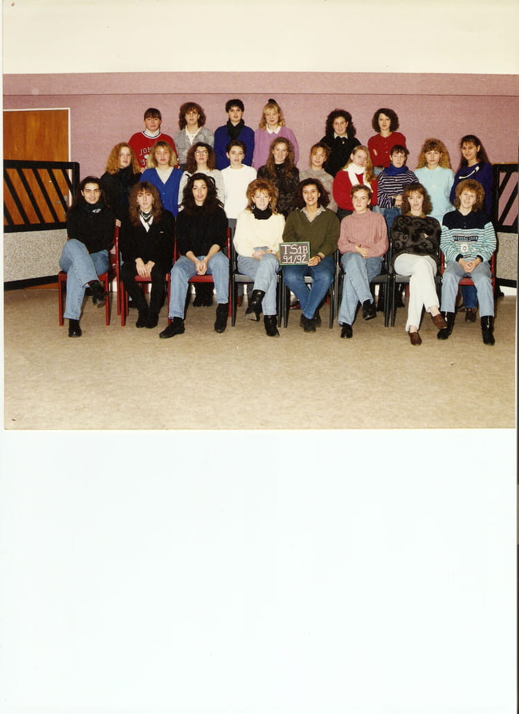 Photo de classe 1ère année BTS de 1991, Lycée Blaise Pascal - Copains d ...