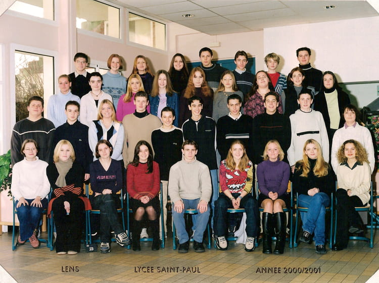 Photo de classe 1re ES 1 de 2000, Lycée Privé Polyvalent Saint-paul ...