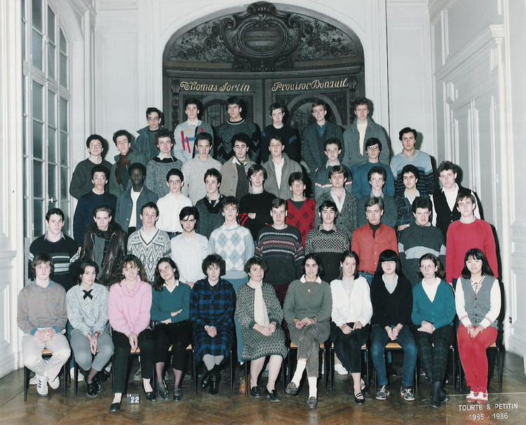 Photo de classe MATH SUP 5 de 1986, Lycée Saint-louis - Copains d'avant