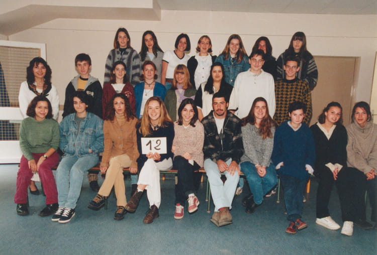 Photo de classe 1°2 de 1996, Lycée Jean Moulin - Copains d'avant