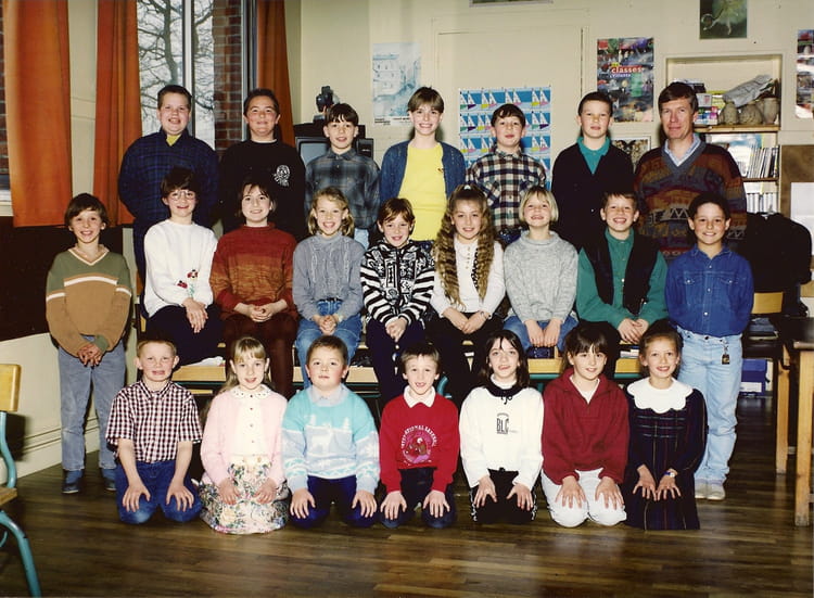 Photo de classe CM1 de 1996, Ecole Maxime Marchand (Saint Mards De