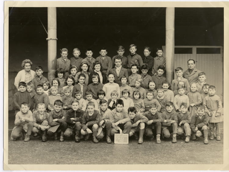 Photo de classe école primaire de Culey le Patry de 1961, Ecole