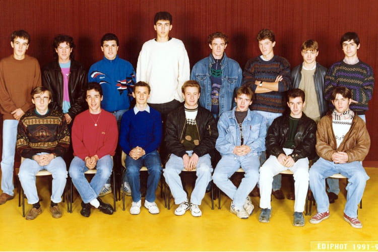 Photo de classe Lycée DURZY- Classe BTS CPI -1991 à 1993 de 1993, DURZY ...
