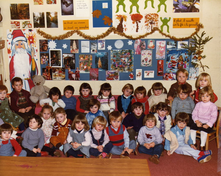 Photo de classe Petite section de 1981, Ecole De Grande Vallee (Blangy