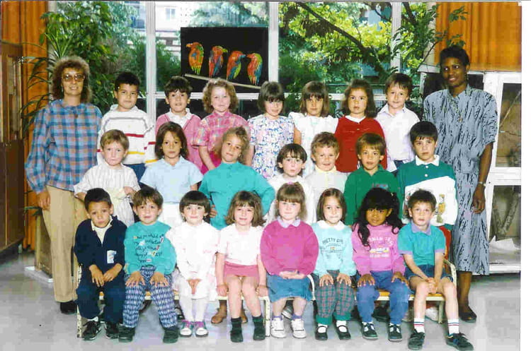 Photo de classe Ecole maternelle - Année 1988/1989 de 1988, Ecole Jean