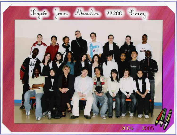Photo de classe 1STT2 de 2004, Lycée Jean Moulin - Copains d'avant