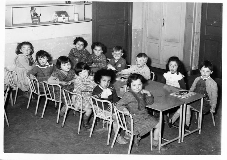 Photo de classe Moyenne section de 1956, ECOLE GUSTAVE ROCH - Copains d ...
